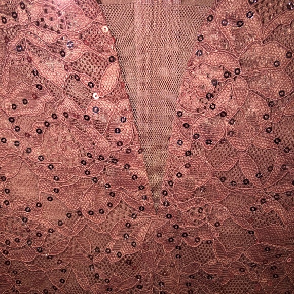 Women’s Elegant Deep V-Neck Dress size XXL - Picture 6 of 10